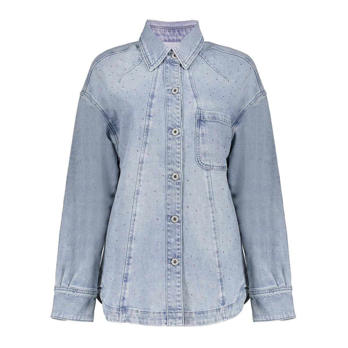 Oversized Blouse Rhinostones