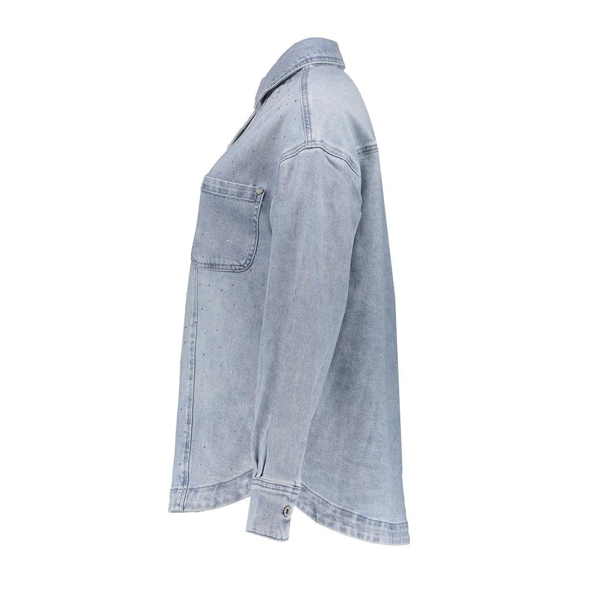 Oversized Blouse Rhinostones