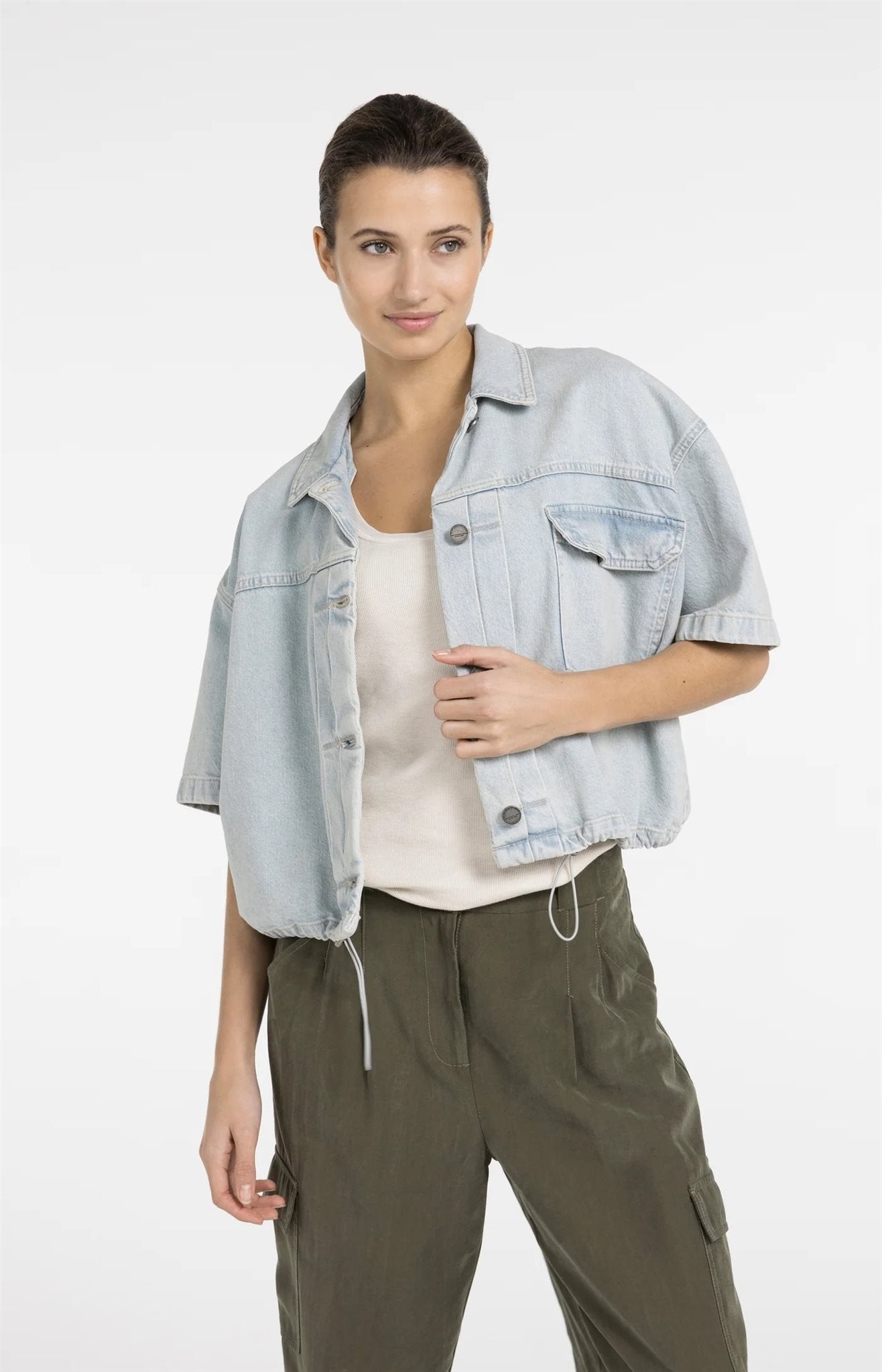 Oversized Denim Worker Jack