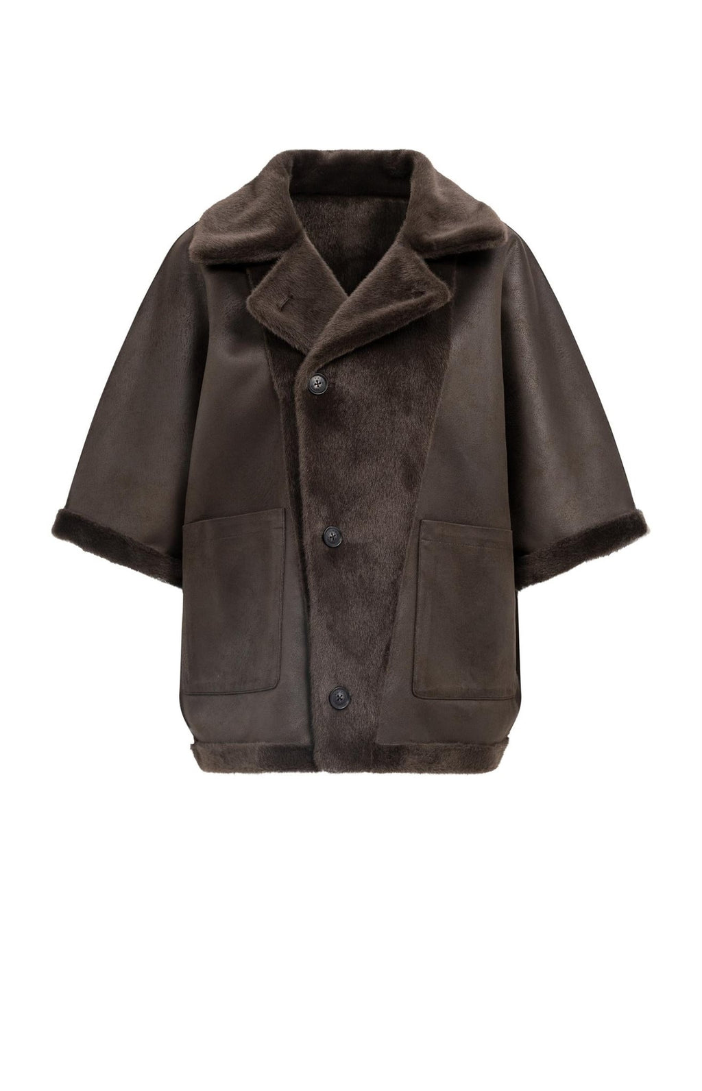 Oversized Omkeerbare Jas