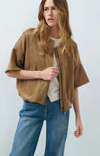 Oversized Suedine Jasje