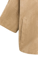 Oversized Suedine Jasje