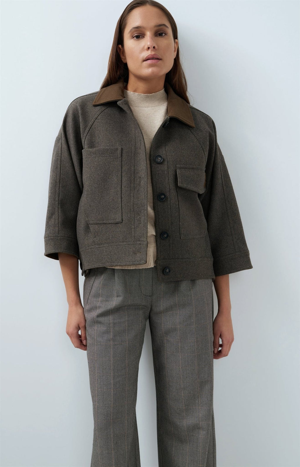 Oversized Wollen Jack