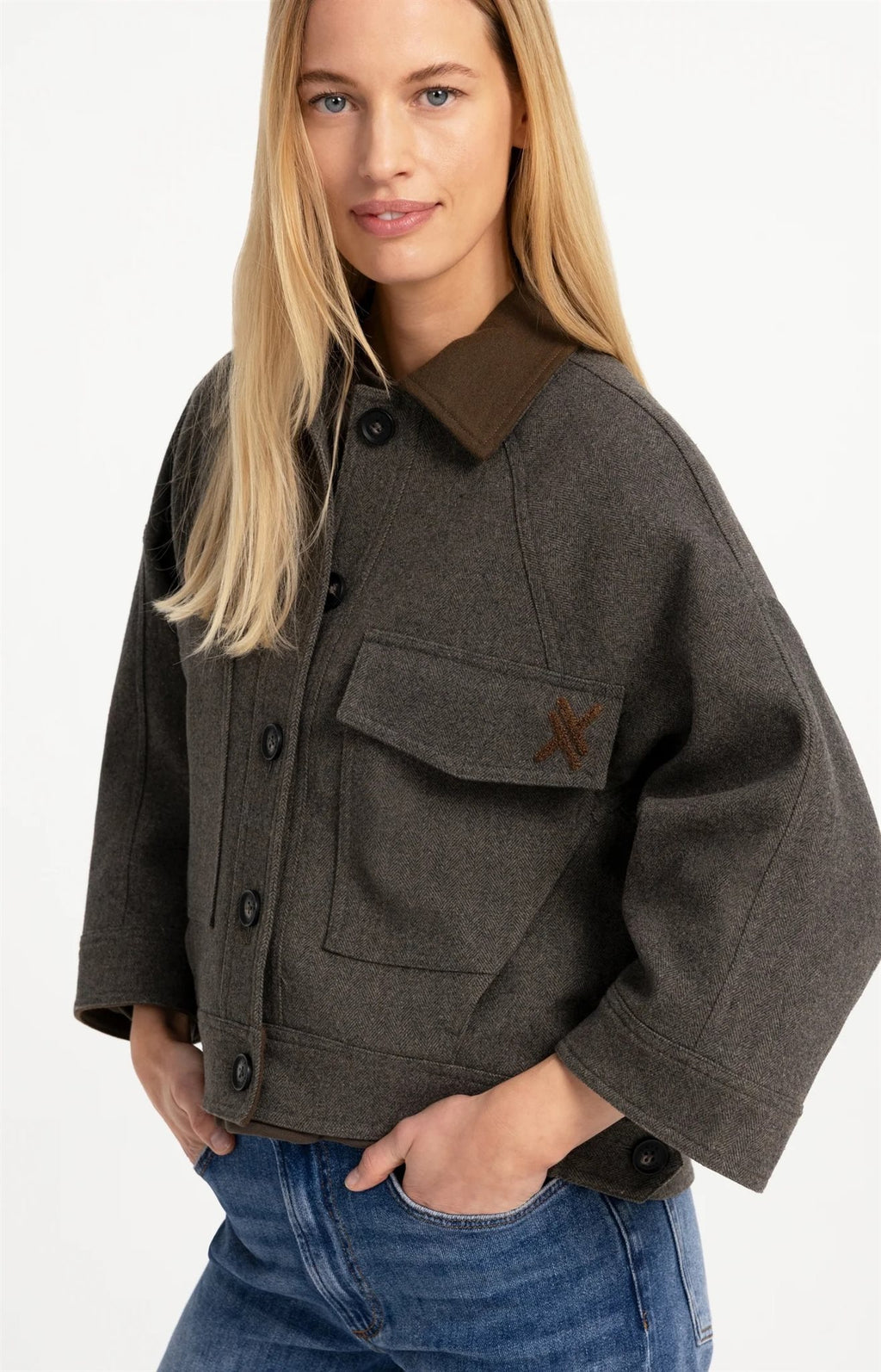 Oversized Wollen Jack