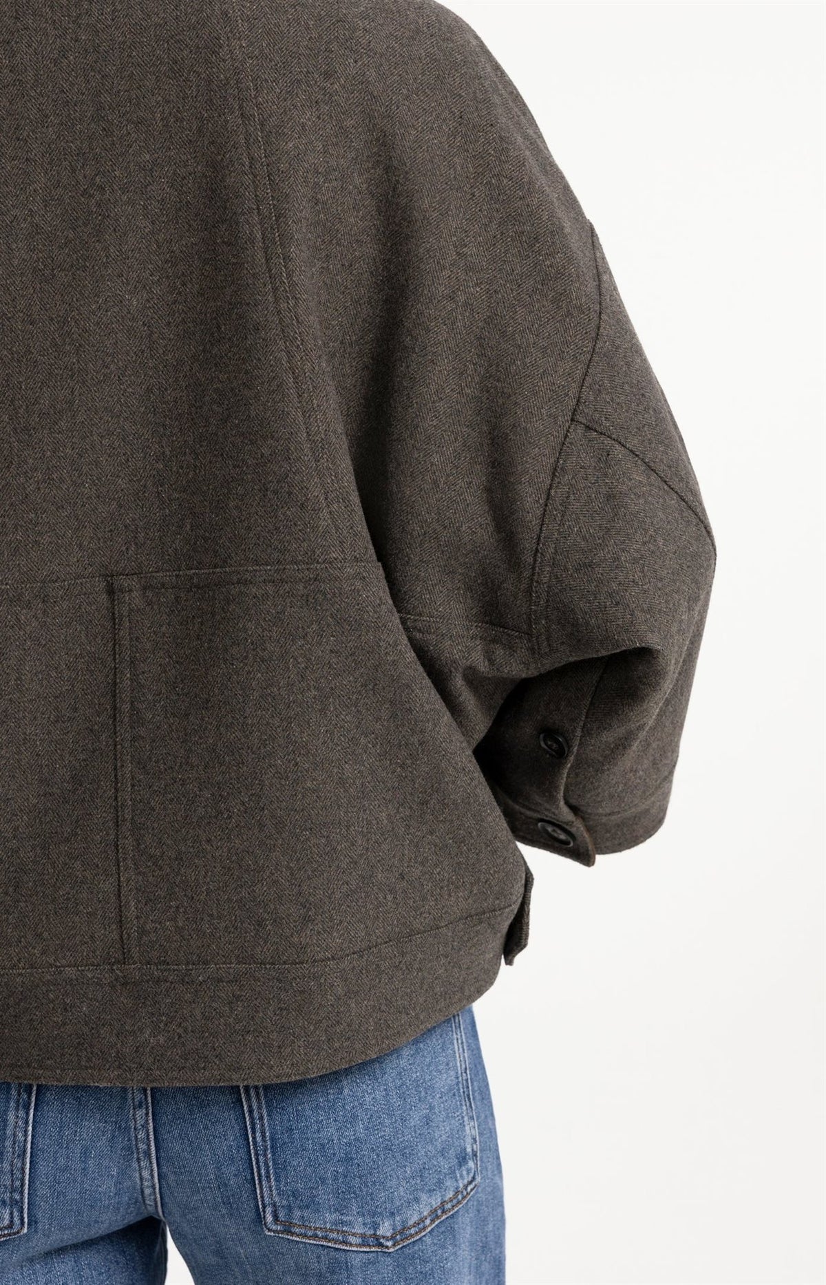 Oversized Wollen Jack