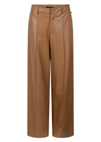 PU Trousers Pintuck