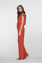 Pantalon met Linnenlook