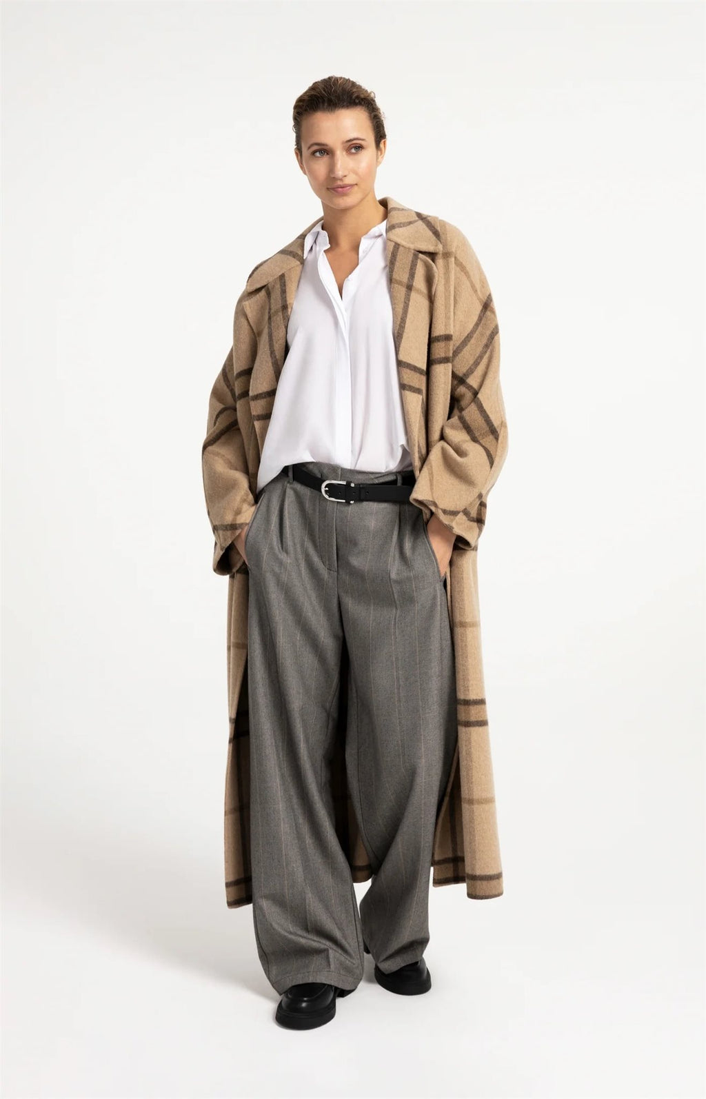 Pantalon met Ruitdessin