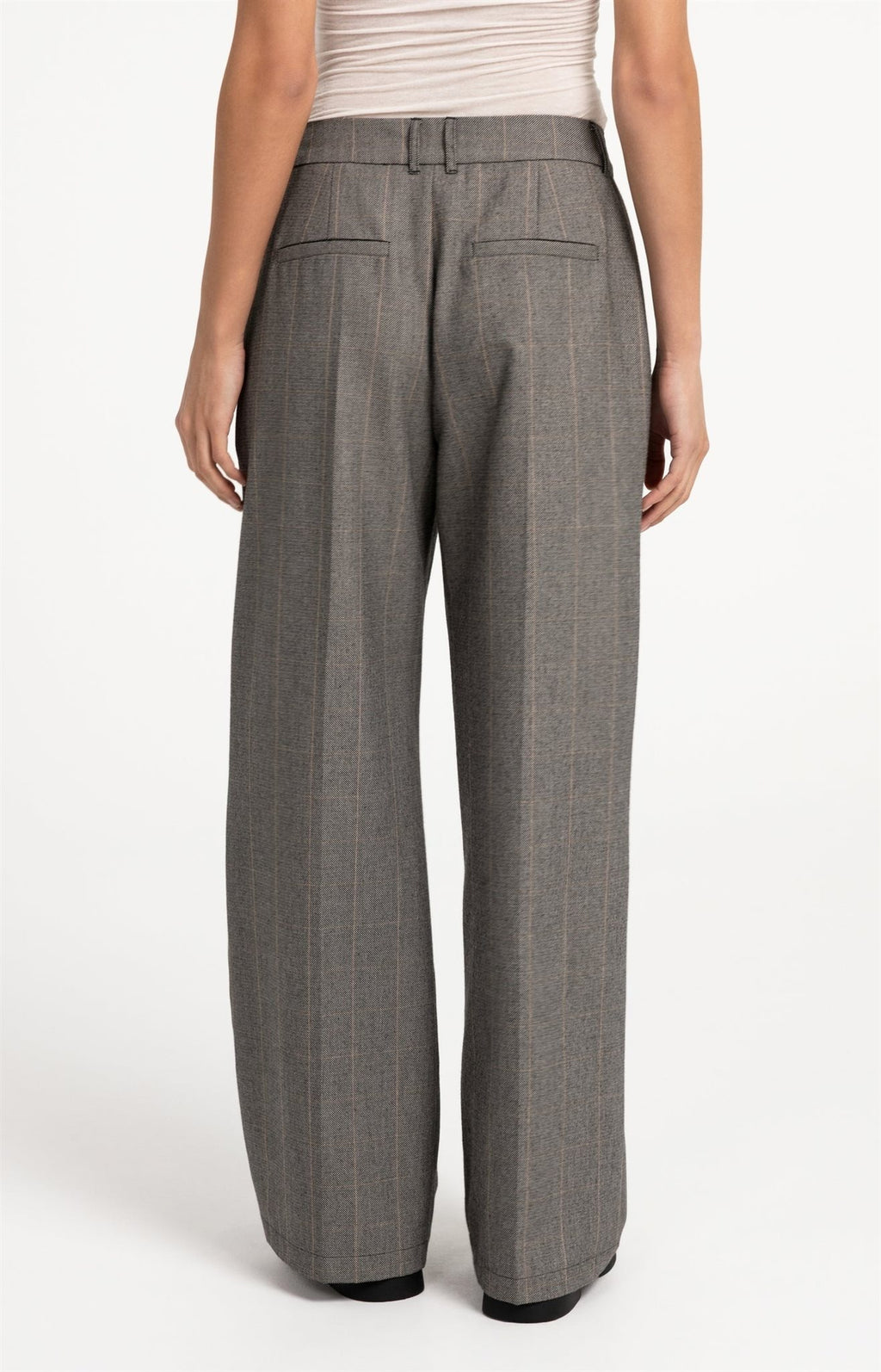 Pantalon met Ruitdessin