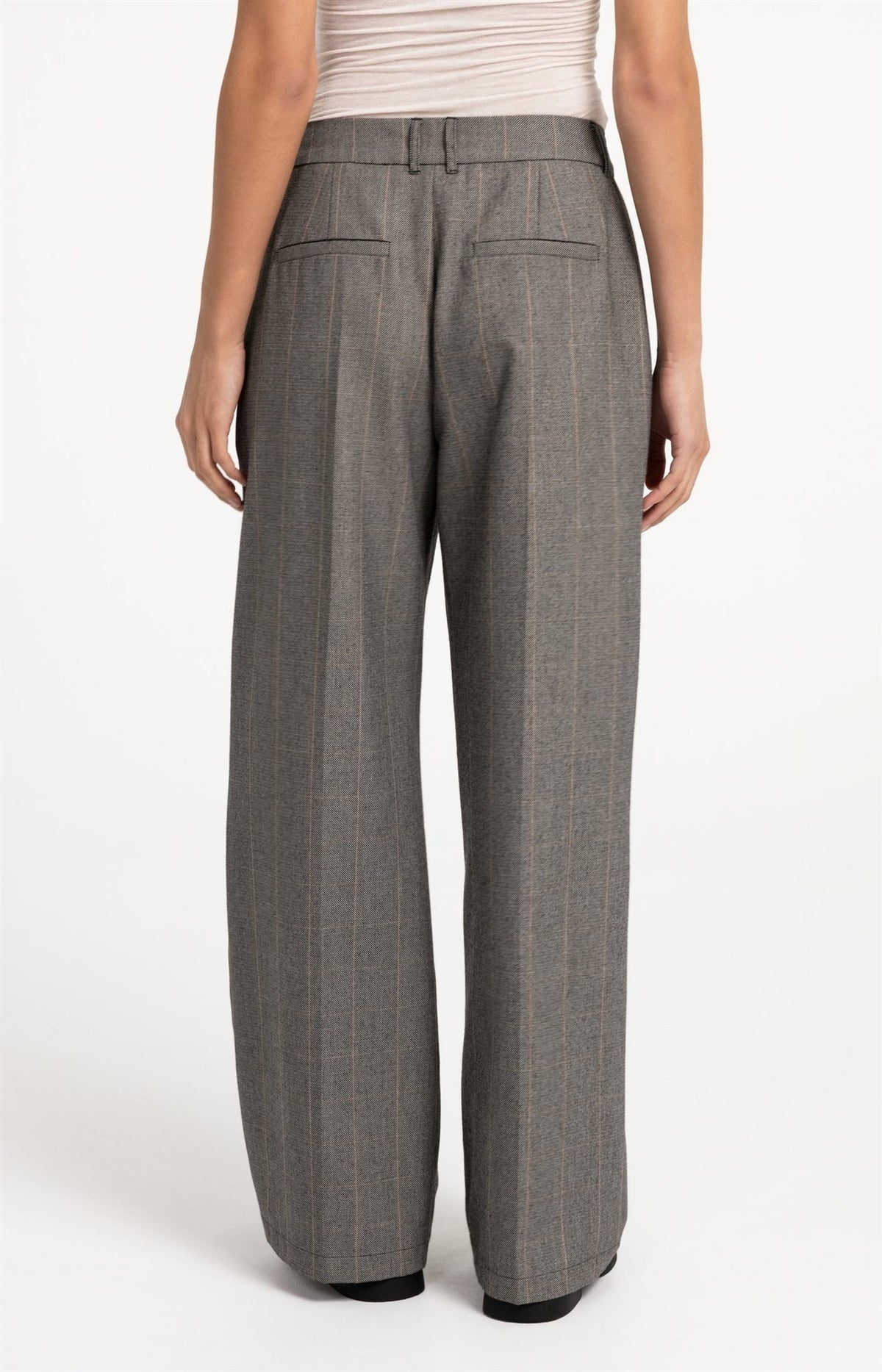 Pantalon met Ruitdessin