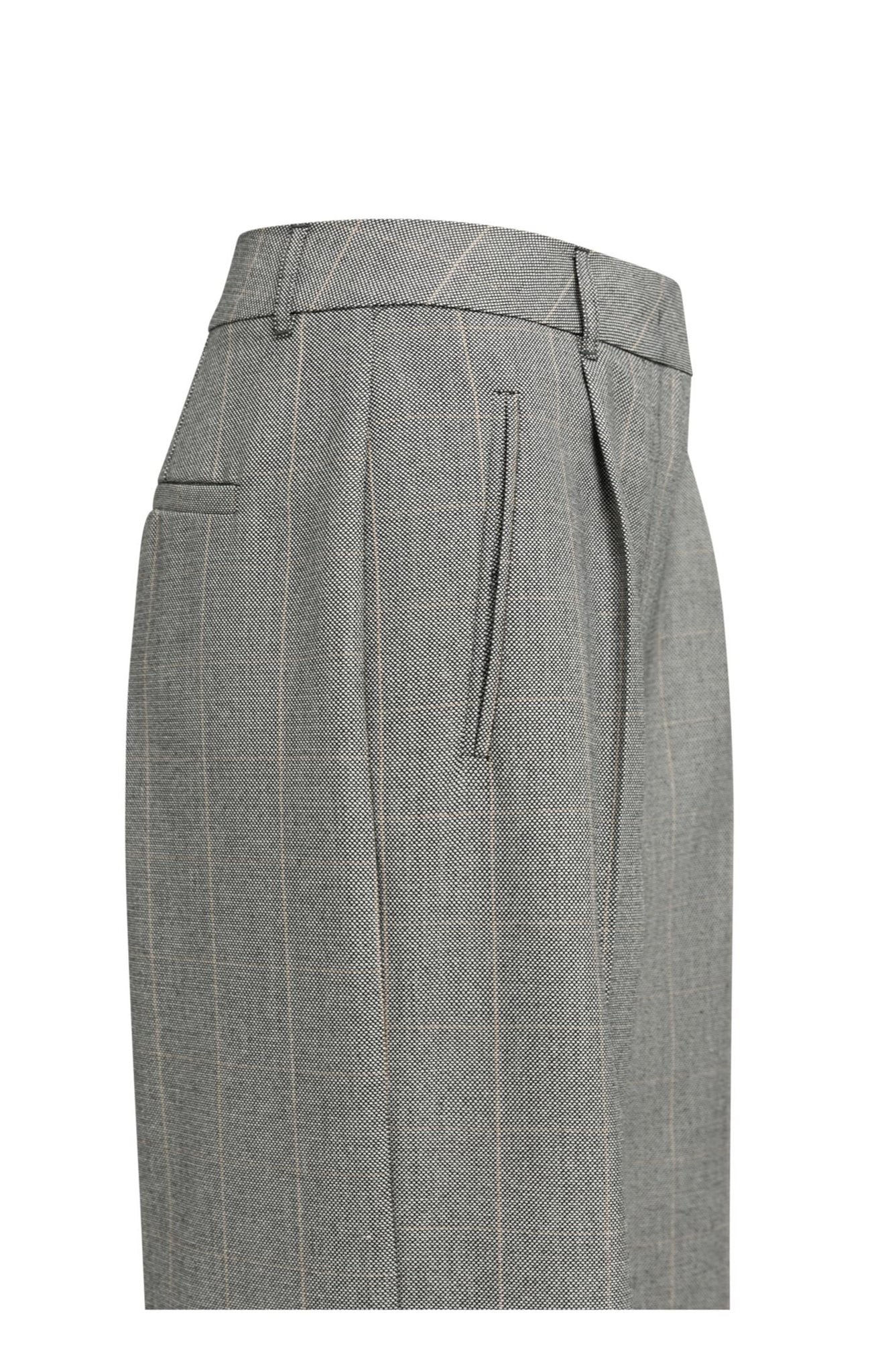 Pantalon met Ruitdessin