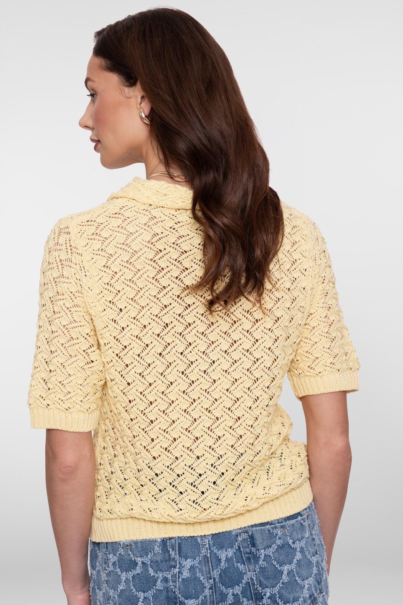 Gebreide Ajour Pullover