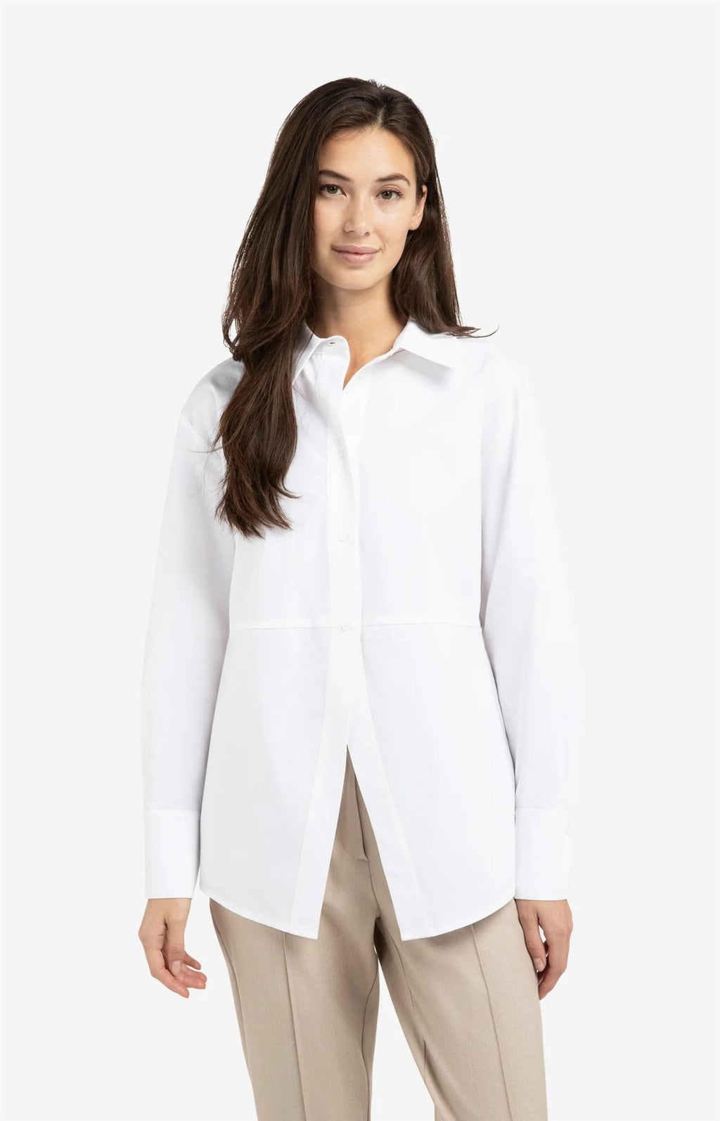 Poplin Blouse met A-lijn