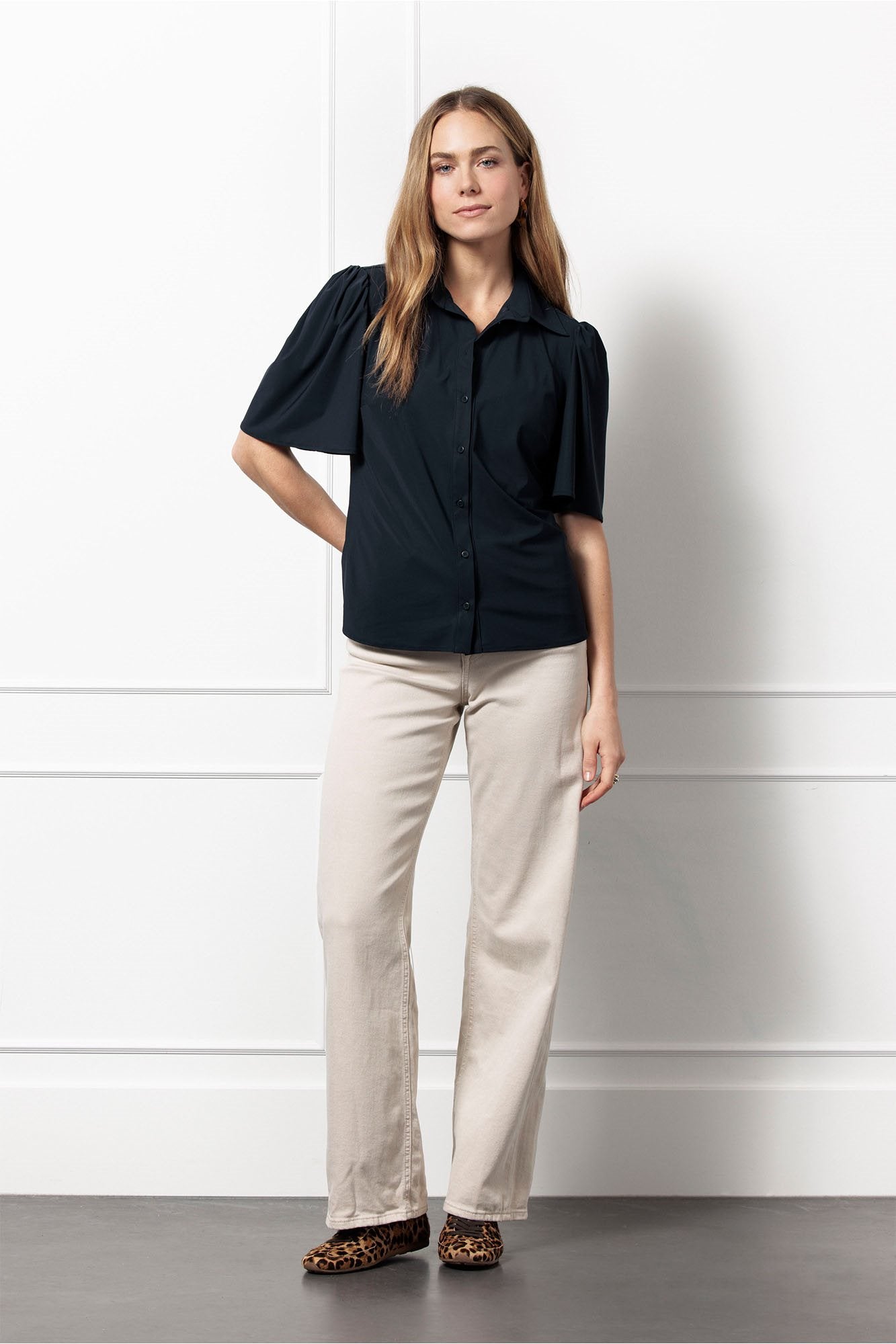 Poppy Butterfly Blouse