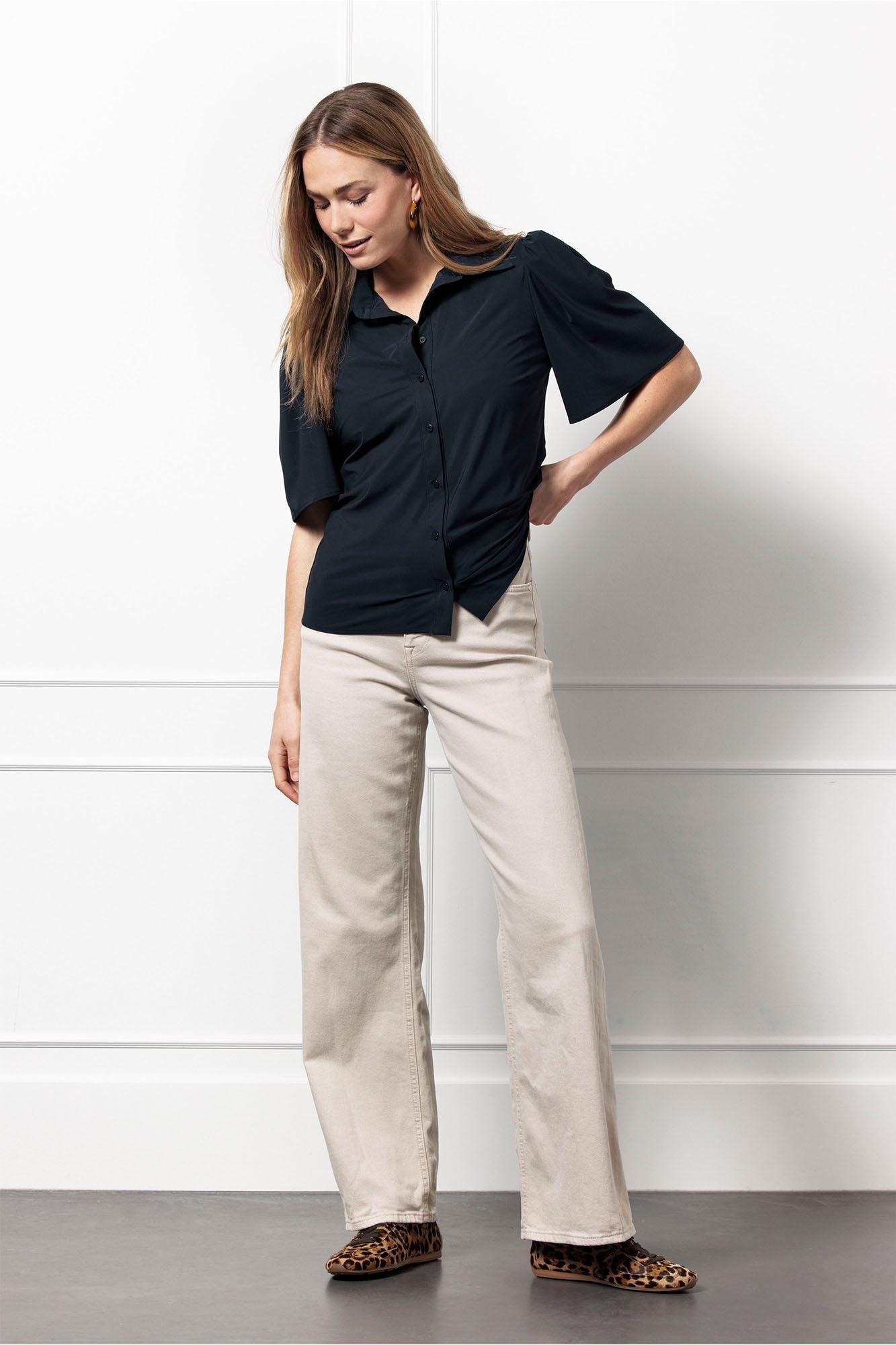 Poppy Butterfly Blouse