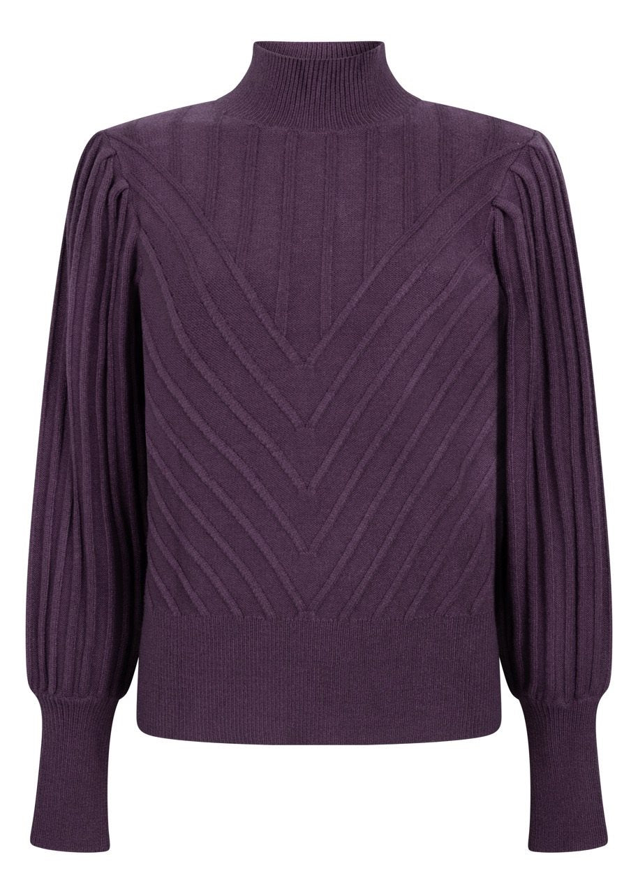 Puff-Sleeve Jumper
