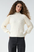 Puff-Sleeve Jumper
