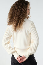 Puff-Sleeve Jumper