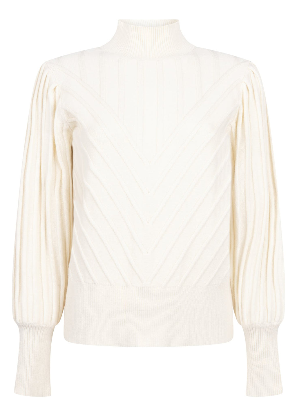 Puff-Sleeve Jumper