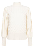 Puff-Sleeve Jumper