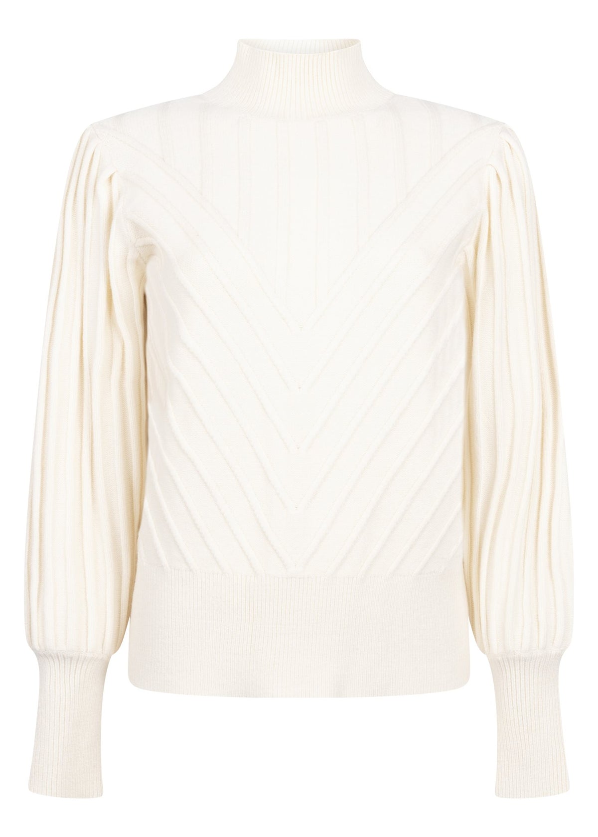 Puff-Sleeve Jumper