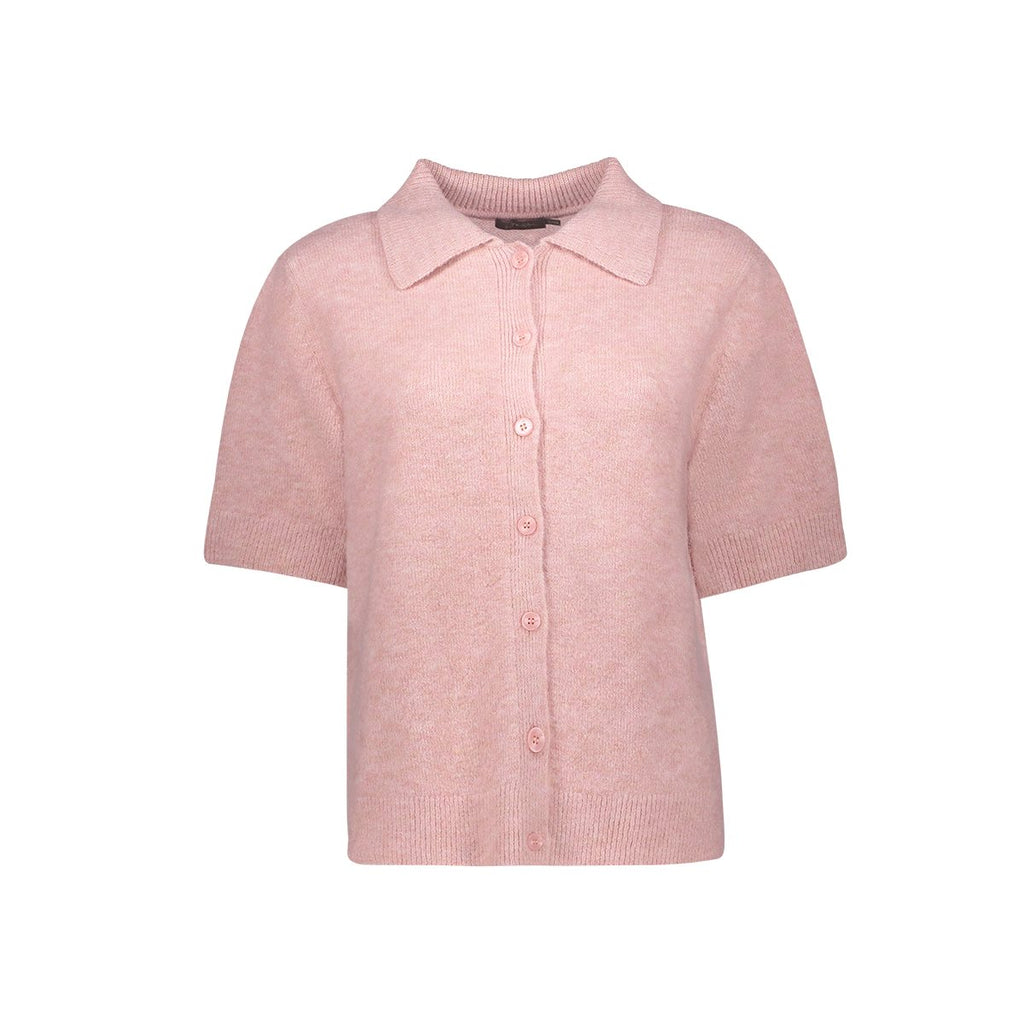 Gebreid Vest met Korte Mouwen
