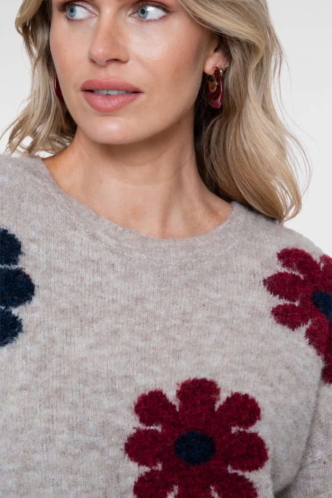 Pullover Bloemdessin