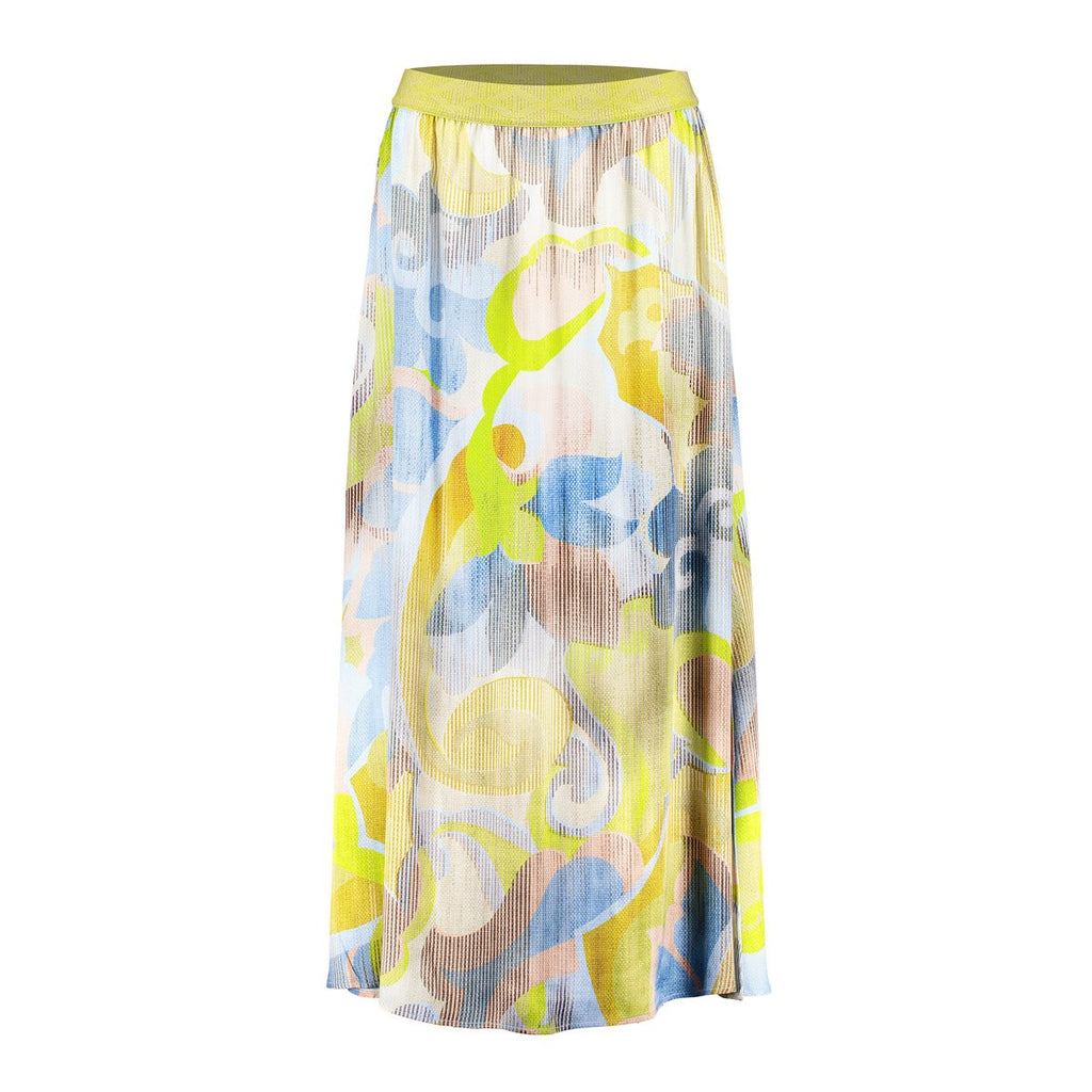 Maxi Rok met Abstracte Print