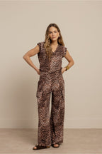 Sari Leopard Trousers