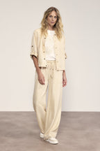 Shimmer Roll-Up Sleeve Jacket