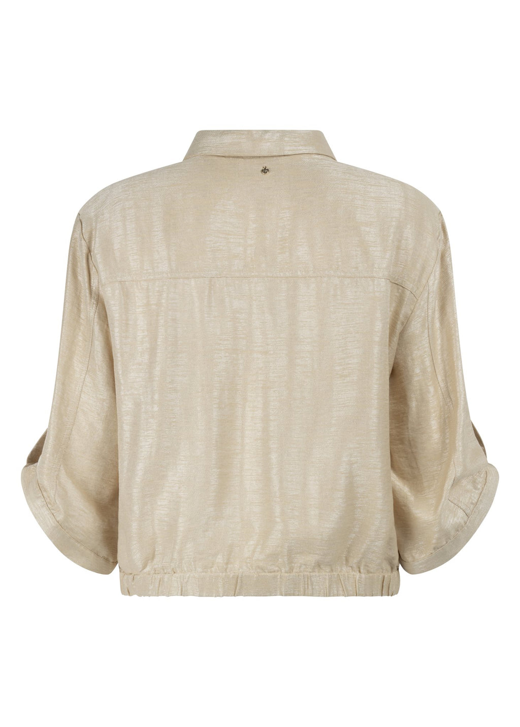 Shimmer Roll-Up Sleeve Jacket