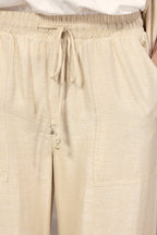 Shimmer Wide-Leg Trousers