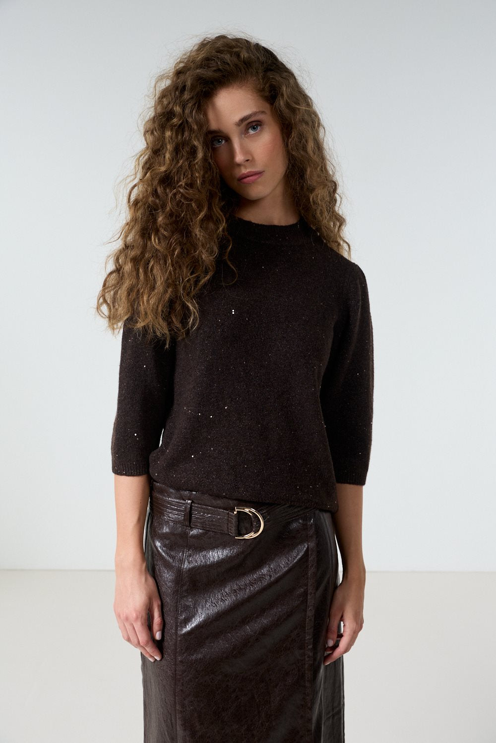 Short-Sleeve Jumper Puffed