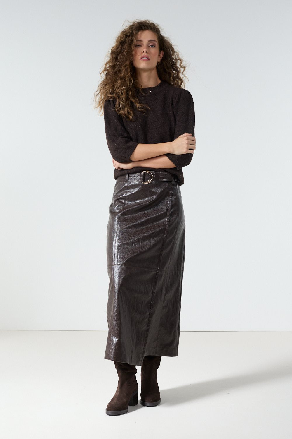 Short-Sleeve Jumper Puffed
