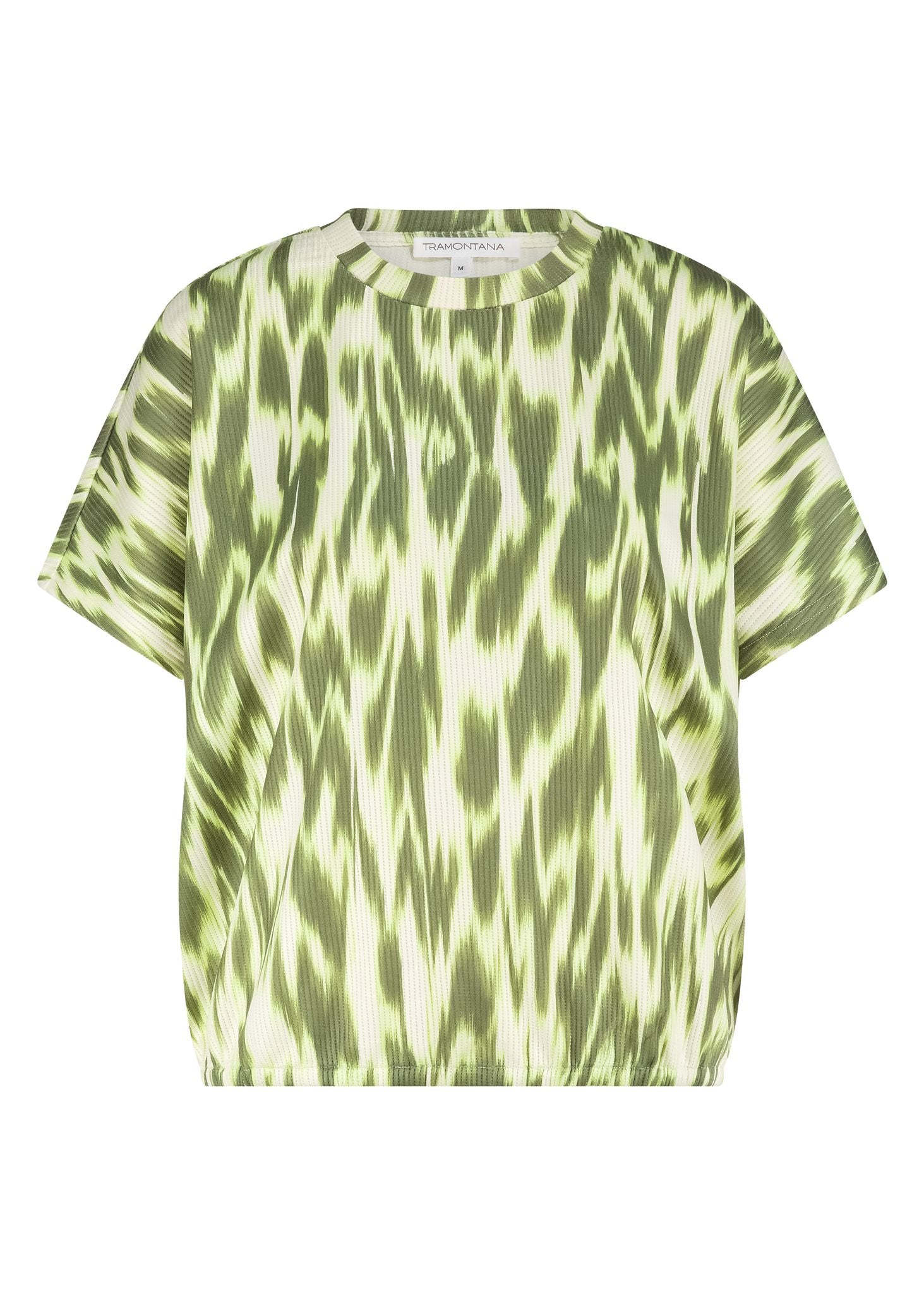 Short-Sleeve Top Green Fade
