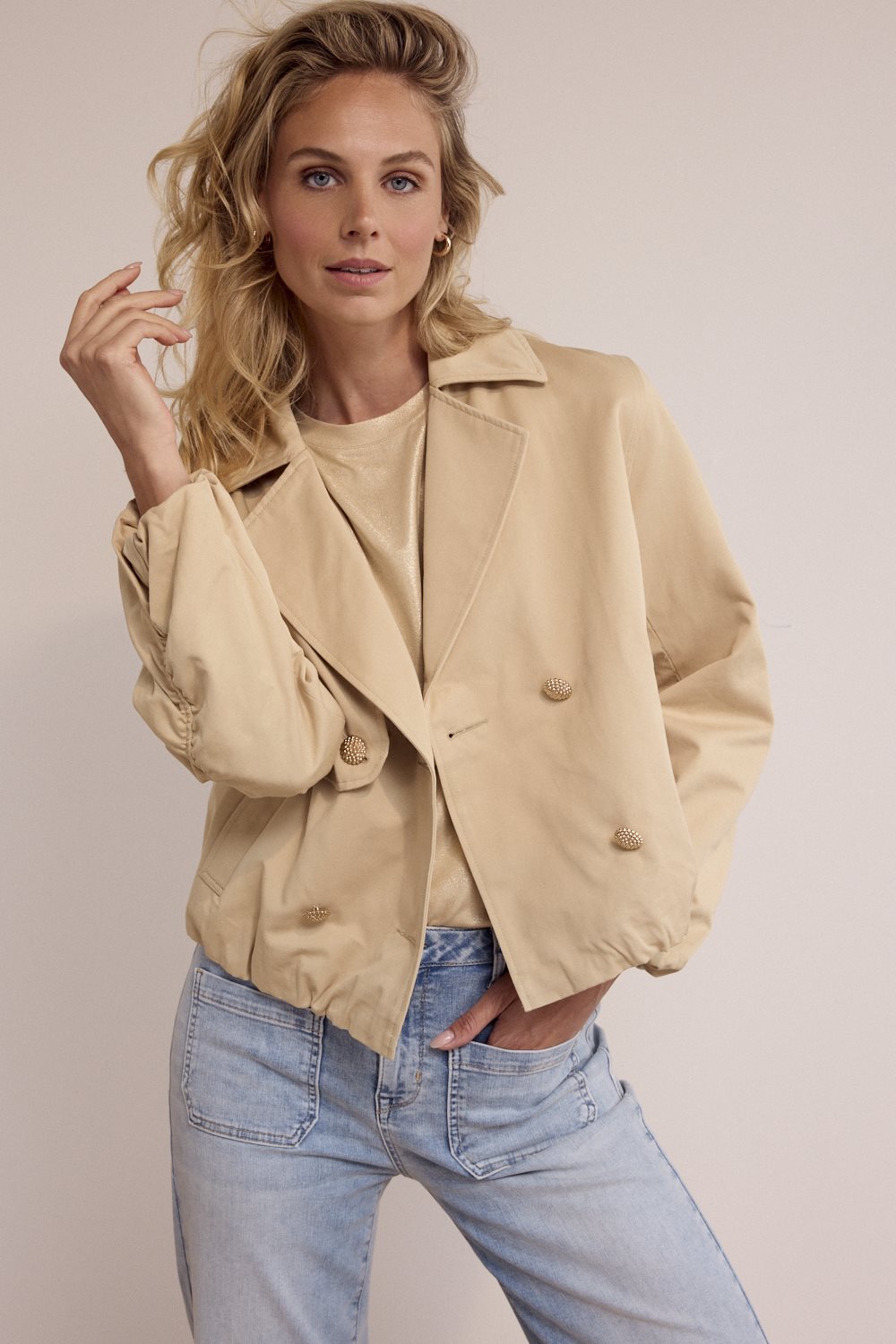 Short Trench Jacket