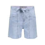 Denim Short met Strikceintuur