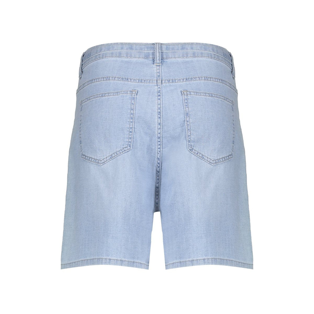Denim Short met Strikceintuur