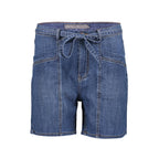 Denim Short met Strikceintuur