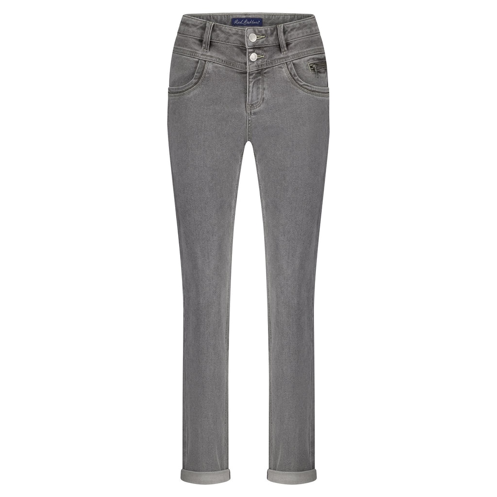 Sienna 1 Zip Grey Denim