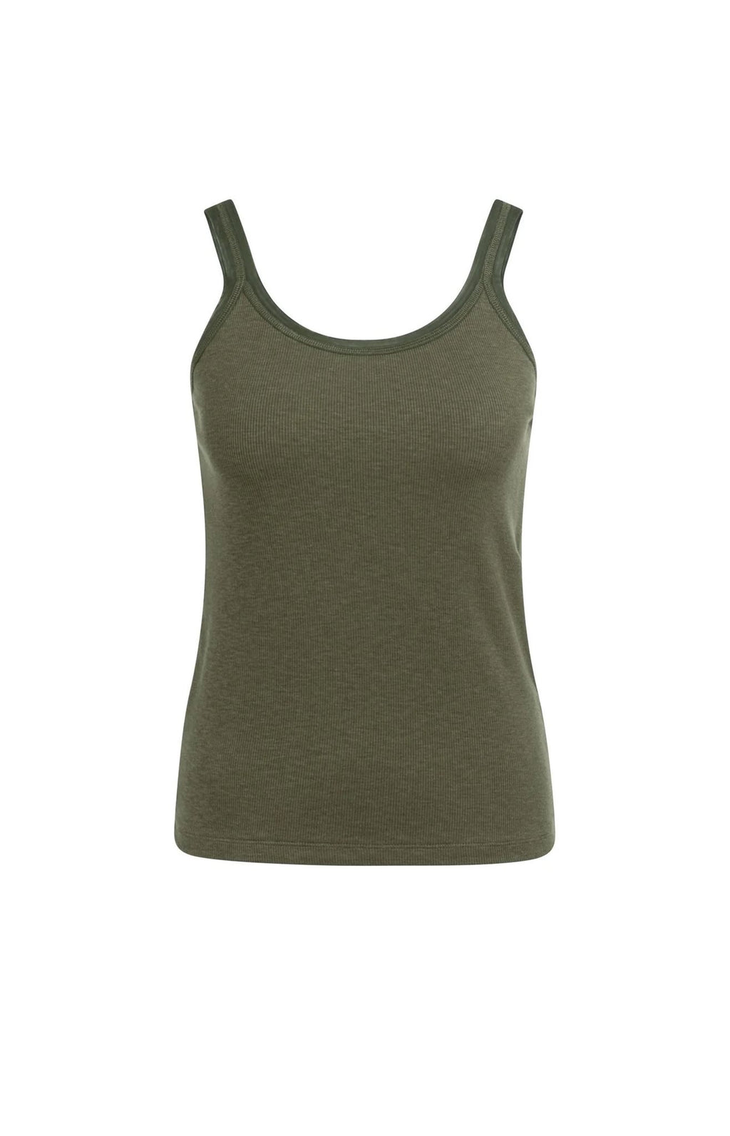 Singlet met Mesh Afwerking