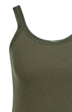 Singlet met Mesh Afwerking