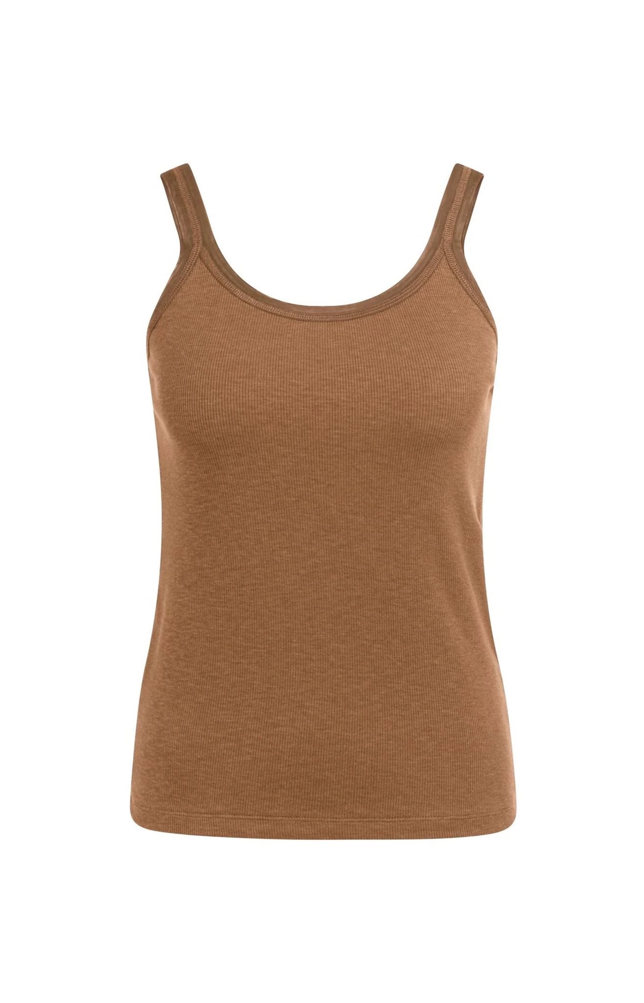 Singlet met Mesh Afwerking