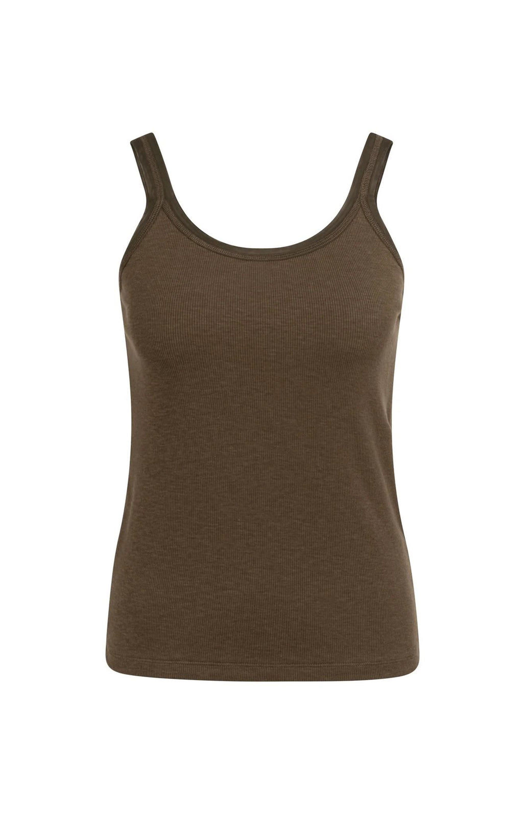 Singlet met Mesh Afwerking