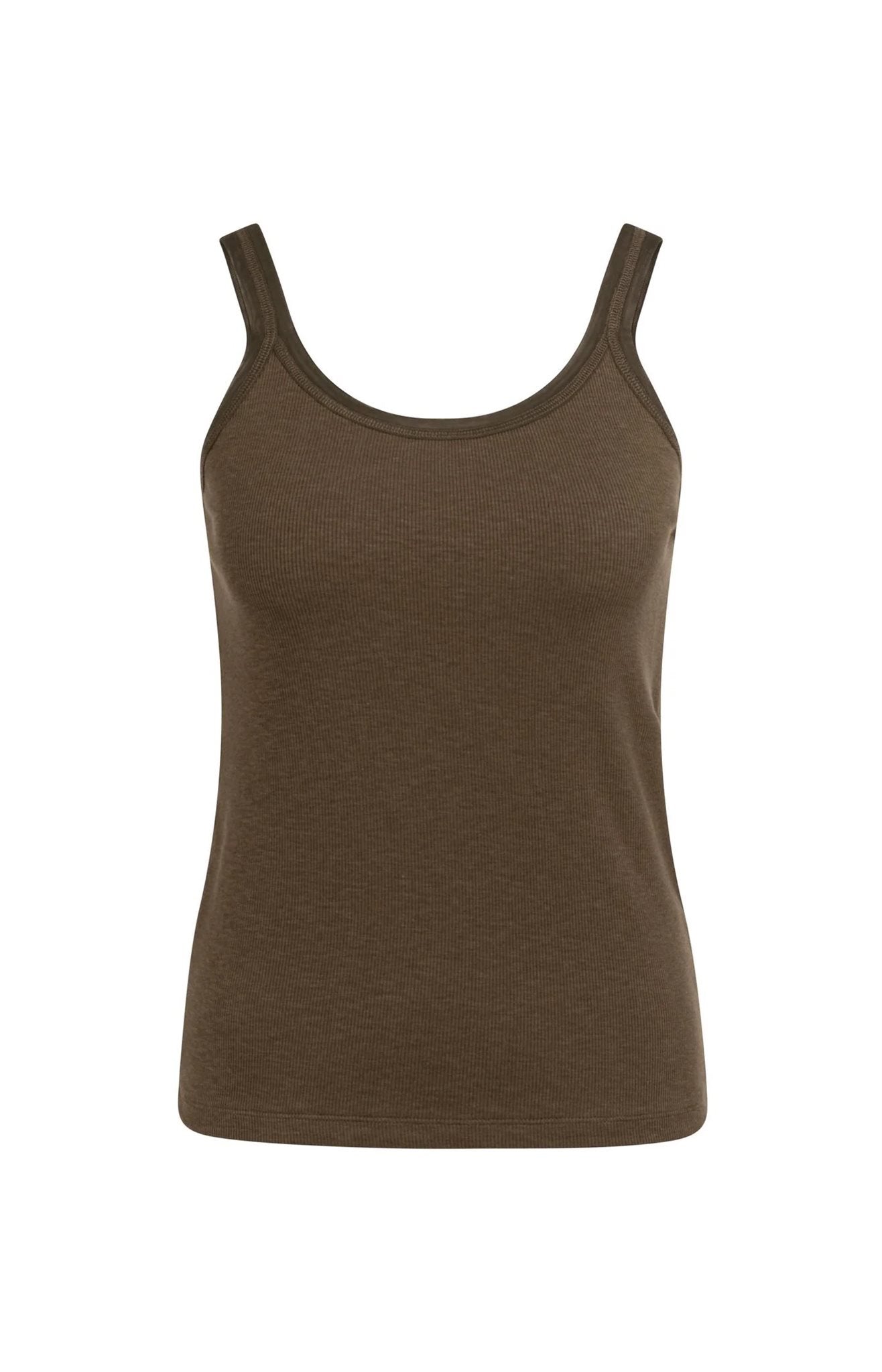 Singlet met Mesh Afwerking
