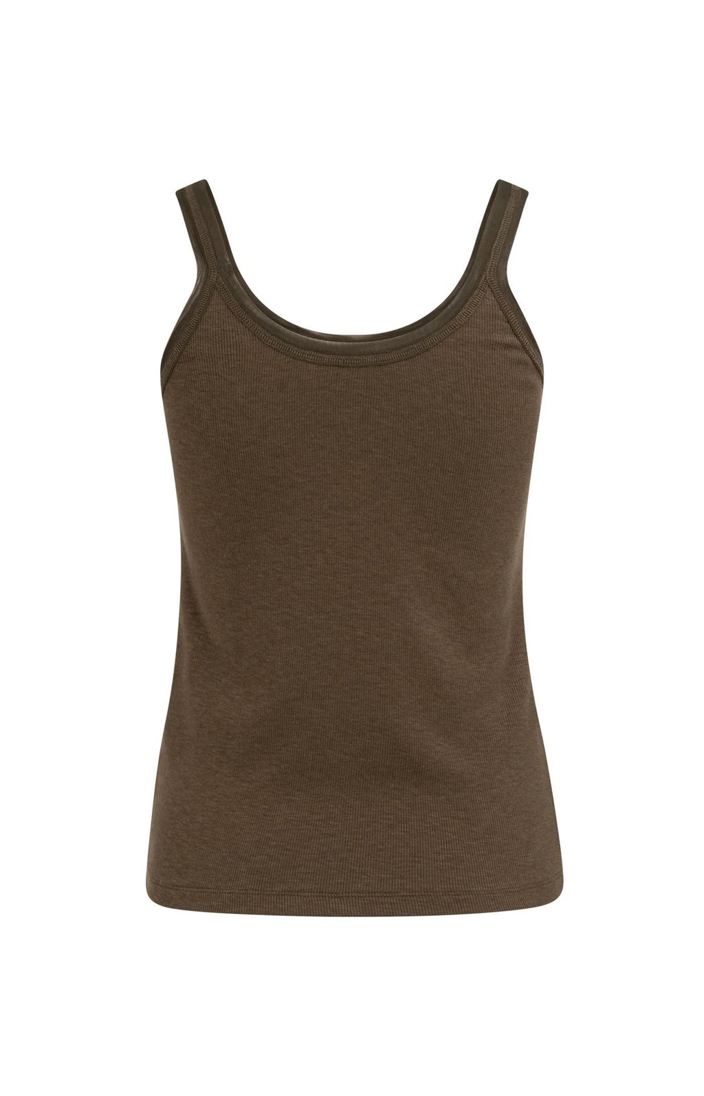 Singlet met Mesh Afwerking