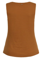 Sleeveless Top Twisted Neck