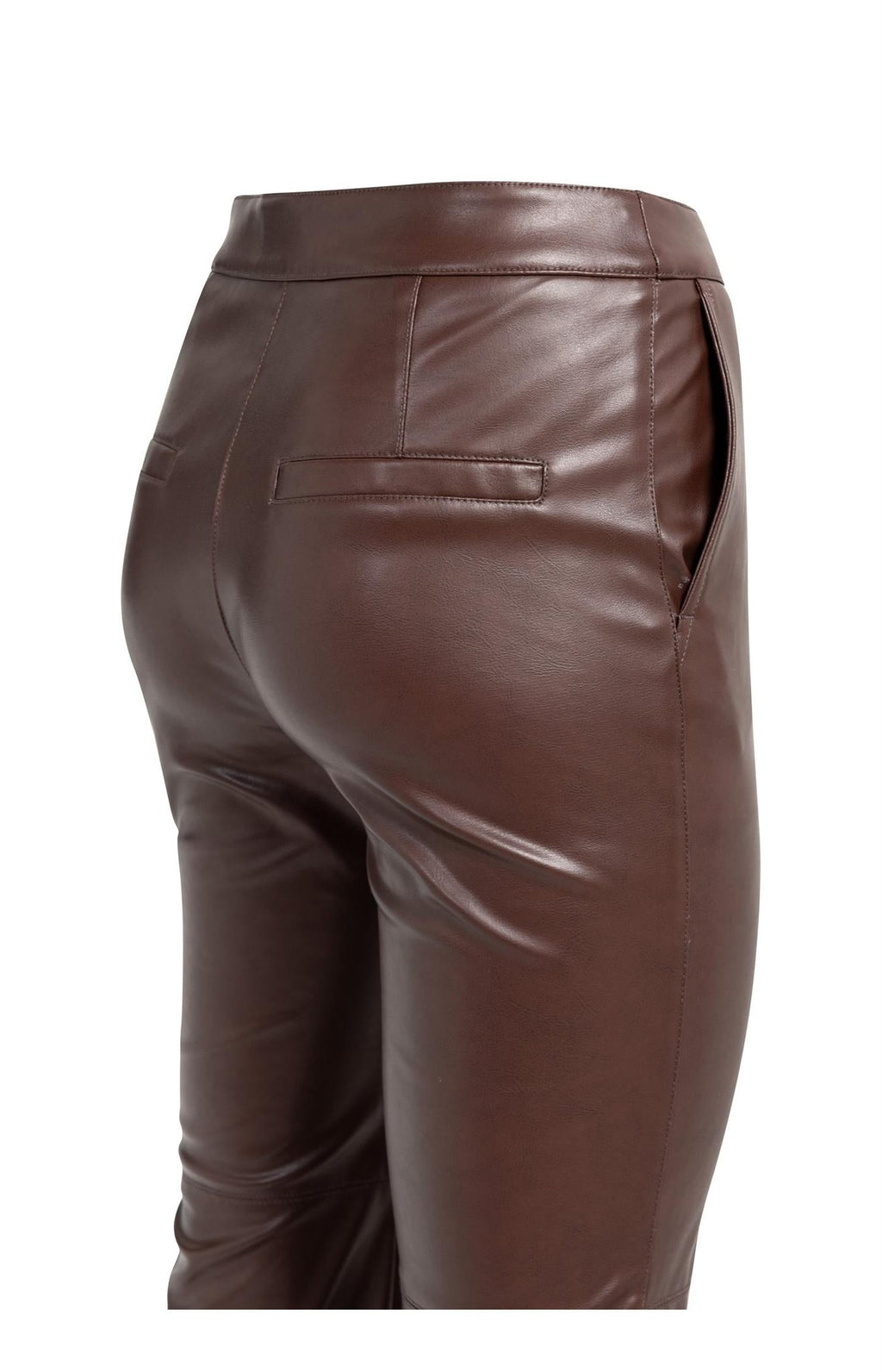 Stretch Imitatieleer Broek