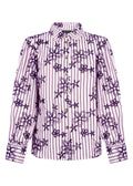 Striped Blouse Embro