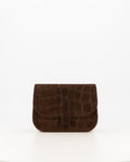 Suede Croco Schoudertas